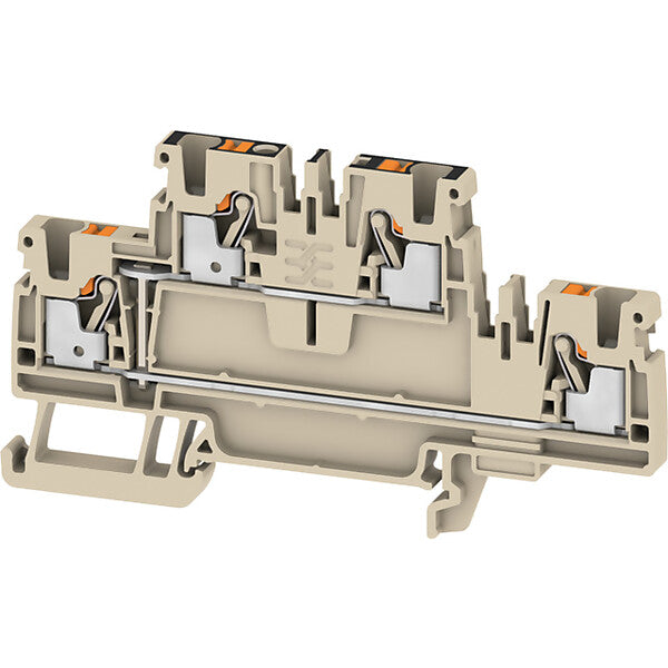 Weidmüller Durchgangsklemme 0,14-2,5 qmm, beige A2T 2.5 VL